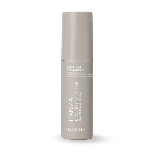 L'ANZA Keratin Healing Oil Rapid Bond Reconstructor For Hair Bond-Repair Treatment, Strengthens, Reduces Breakage, Improves Elasticity, Color Safe, Heat Protection, Sulfate Free (3.4 Fl Oz)