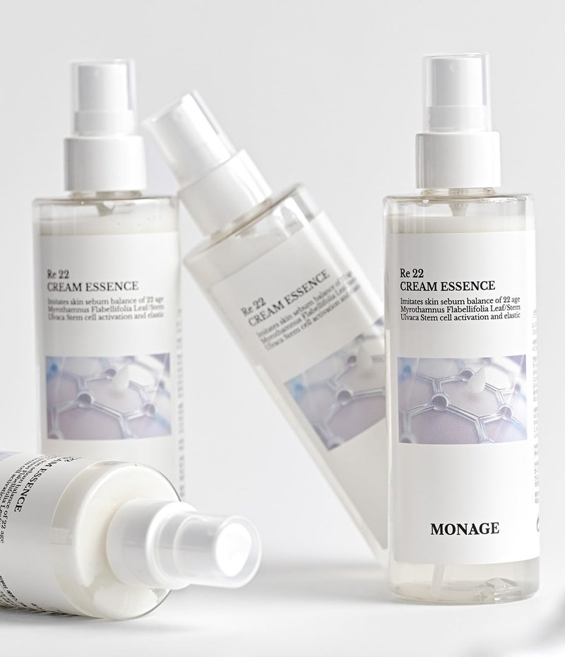 Korean Skin Care Cream Essence - All-in-One Hydrating Spray with Resurrection Plant & Sea Lettuce Stem Cells | 150ml / 5.07 fl. oz