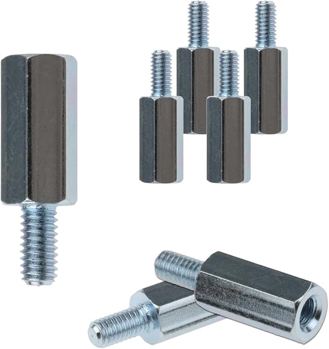 Kado M4x14mm Hex Stainless Steel Standoff Spacer Screw Nut Bolt Set 64pcs