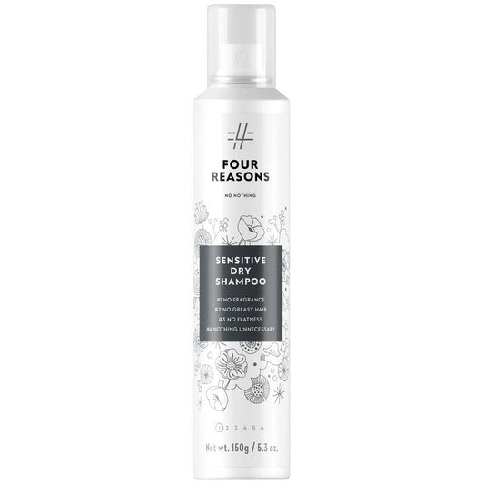 No nothing Volumizing Dry Shampoo - Fragrance Free, Talc-Free, Hypoallergenic, Vegan, Unscented Dry Shampoo for Women and Men, Sensitive Scalp - Absorbs Oil, Clear Finish, 5.3 oz