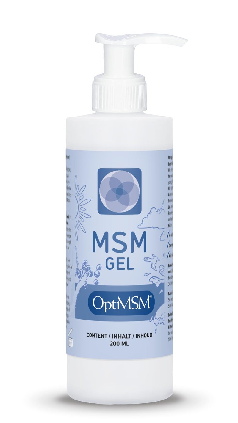 Procapsin MSM Skin and Facial Gel Lotion - 200ml Pure OptiMSM Gel - OptiMSM for Skin and Topical use