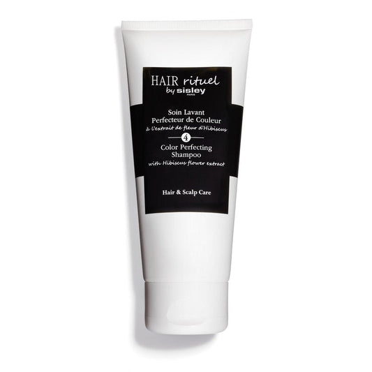 Sisley Paris Hair Rituel Color Perfecting Shampoo with Hibiscus Flower Extract - 200 mL - Gently Cleanses & Cares for Colored, Highlighted Hair - Rich Foam Texture - Sulfate Free