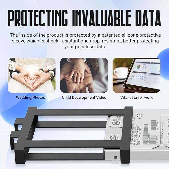 YOTUO 320GB External Hard Drive, Portable Storage Expansion HDD, USB 3.0 & USB-C for PC, Mac, Desktop, Laptop, Smartphone, PS4, Xbox One, Xbox 360, Office & Game