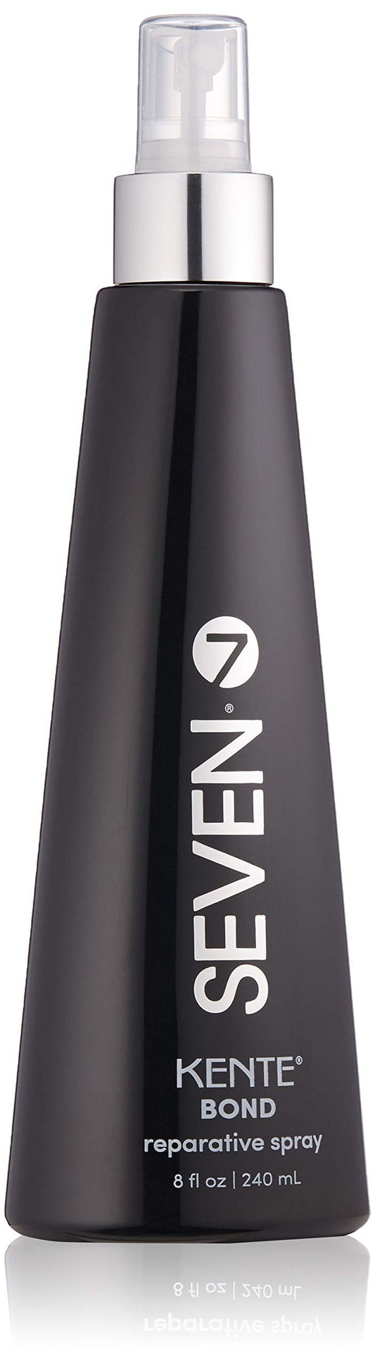 SEVEN Haircare Kente Bond Repair Prep Spray Leave In Treatment for Damaged Hair, Detangling Blow Dry Prep with Sweet Almond Conditioning Formula, Smooth Shine Strengthening Care for Women Men, 8 oz