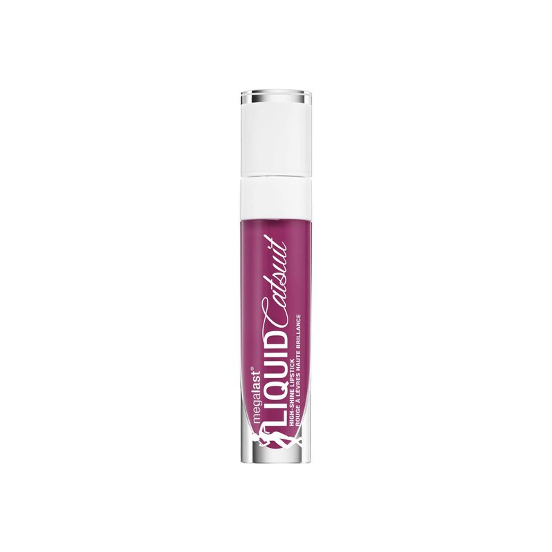 wet n wild Mega Last Catsuit High-Shine Liquid Lipstick Purple Berry Down Lo