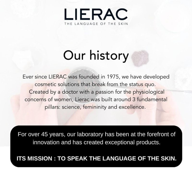Lierac The Voluptuous Face Cream - Wrinkle-Minimizing Face Moisturizer Cream for Woman - 50ml (Eco-Refill)