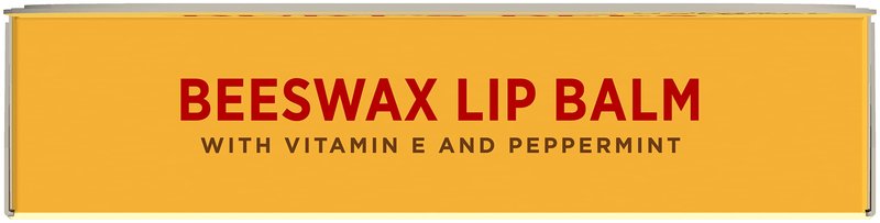 Beeswax Lip Balm Pack by Burts Bees for Unisex - 4 x 0.15 oz Lip Balm (Pack of 2)