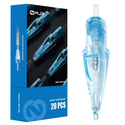 WJX Tattoo Cartridges 20Pcs Disposable Needles Round Liner 1005RL