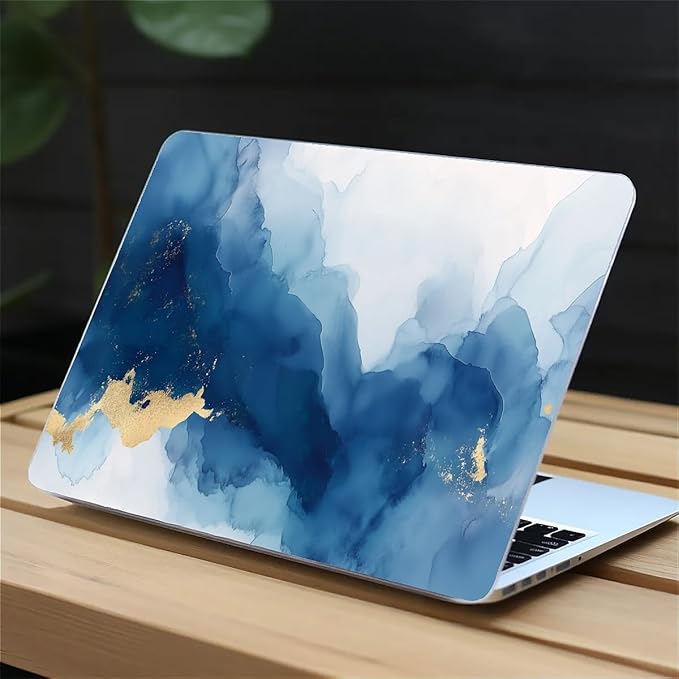 COTAIL Compatible with MacBook Air 13.3 13.6 Inch Case 2022 2021 2020 2019 Plastic Hard Shell Case Cover,13.6 Air (A2681) M2 2022, Blue Marble