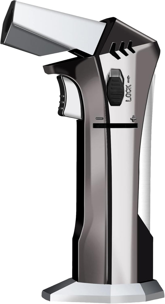 Skiennix Kitchen Torch - Adjustable Flame Culinary Torch for Perfect Cooking | Versatile & Easy to Use