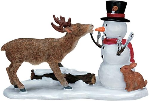 Lemax - Christmas Village Figurine - Delightful Snack Time Scene | Perfect Holiday Decor