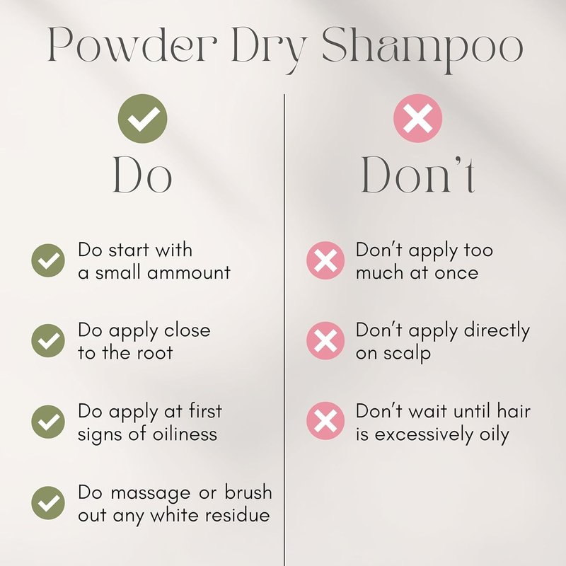 Dry Shampoo Powder - Natural & Organic Non-Aerosol Formula | Jumbo Size | Lavender Oil Scent | 1.6 Ounce