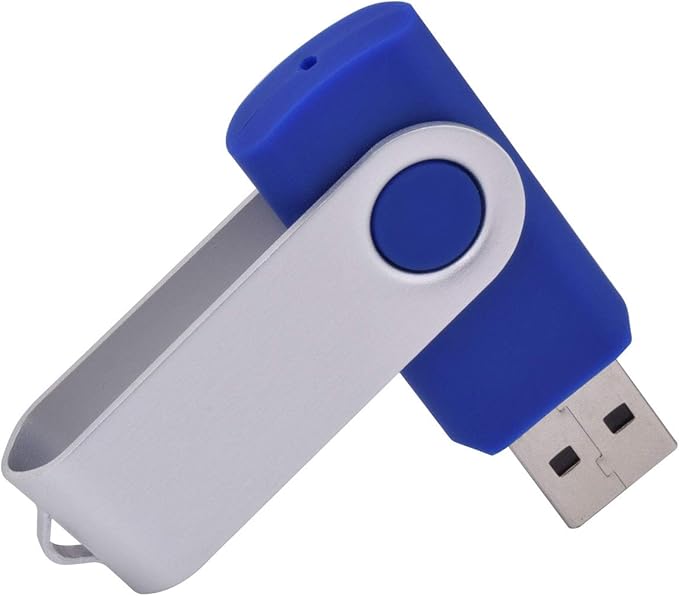 VICFUN 200 Pack 16GB USB Flash Drives 16GB Flash Drive Bulk 200 Piece USB2.0-Blue