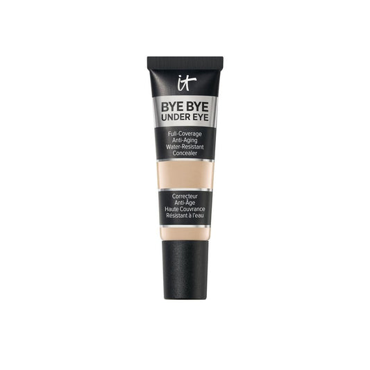 IT Cosmetics Bye Bye Under Eye Concealer (Light Natural) - Waterproof, Full Coverage Brightening Concealer For Dark Circles, Fine Lines, Redness & Discoloration, Anti-Aging, 24H Wear - 0.4 fl oz