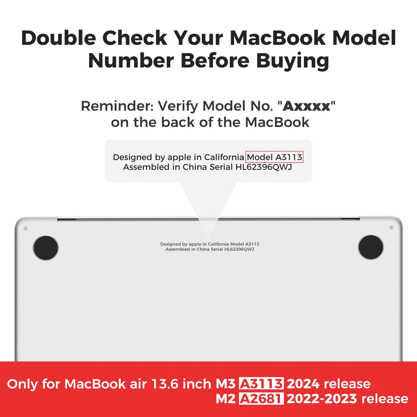 iCasso for MacBook Air 13 inch Case 2025 2024-2022 Release M4 A3240 M3 A3113 A2681 M2 with Liquid Retina Display, Hard Plastic Shell for Mac Air 13.6, TPU Keyboard Cover&Screen Protector, Weeds