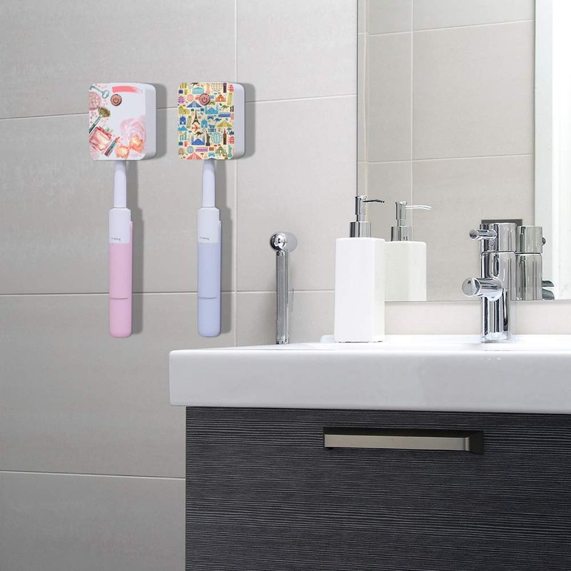 Wagner & Stern UV Toothbrush Sanitizer. Rechargeable Battery, 3D Design, Compatible with All Brush Heads.