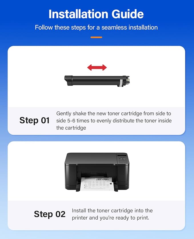 KingKJ Versalink B7125 B7130 B7135 Black High Capacity Toner Cartridge 2-Pack
