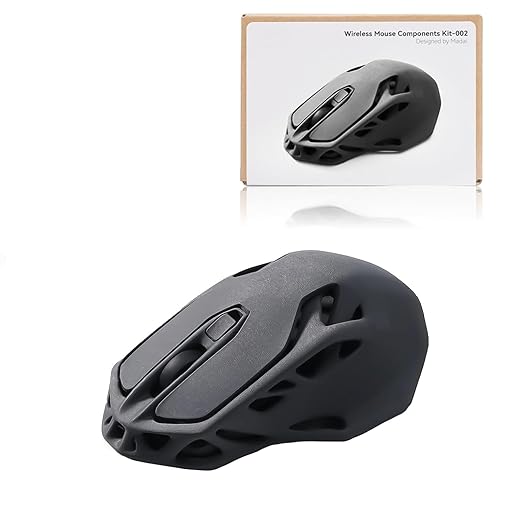 Wefuit for Bambu Lab Original Makerworld MH002 3D Printed Wireless Mouse Model Components DIY Creative Models-Compatible with Bambulab P1P/P1S,A1/A1 Mini,X1/X1C/X1E