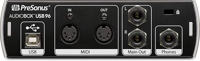 PreSonus AudioBox USB 96 25th Anniversary Studio Recording Package