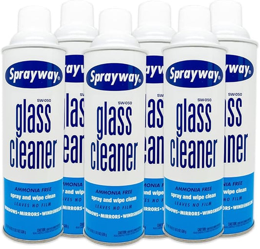 Detail King Sprayway Streak Free Glass Cleaner Spray (6 Pack)