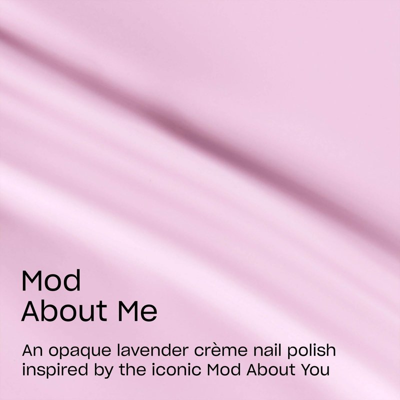 OPI Nail Lacquer Mod About Me | Opaque Soft Cool Lilac Purple Crème Chip Resistant Nail Polish | The New OPIcons Collection | Spring 2026