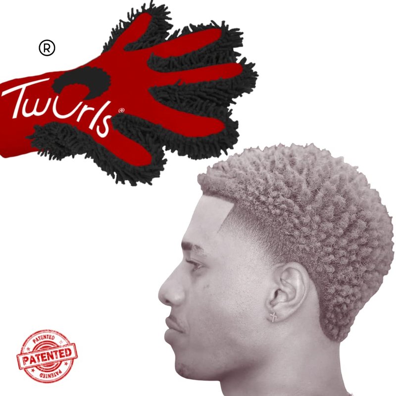 Twurls Hair Glove for Men and Women. It’s Ambidextrous (Left or Right Handed), Machine Washable for extended use. Twurls Glove works well for Curling, Twisting & Dread Locking Natural Hair.