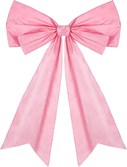 Skiennix Large Pink Coquette Bow - 27.6 x 21.7 Inches | Perfect for Birthdays, Bachelorette Parties & Weddings