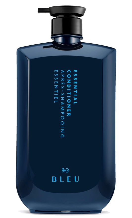 R+Co BLEU Essential Conditioner Liter – Lightweight Hydration for All Hair Types – Smooths, Detangles, Strengthens & Enhances Shine – Vegan, Cruelty-Free & Paraben-Free – 33.8 oz