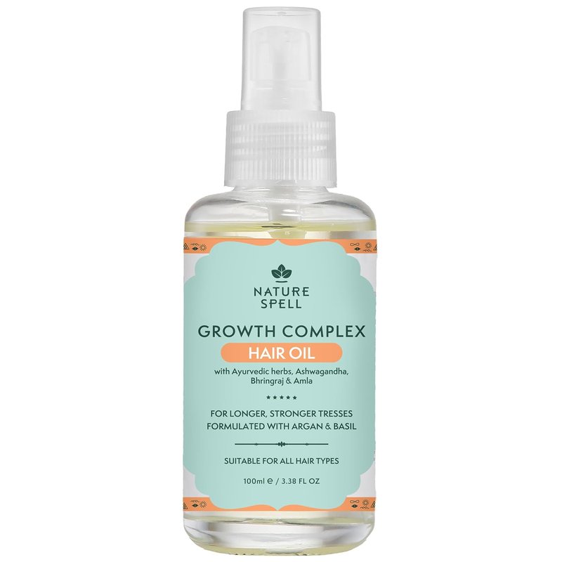 Lightweight Hair Oil - Nourishing Frizz Control & Heat Protectant | Hydrates & Strengthens All Hair Types, 3.38 Fl Oz