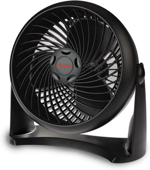 Honeywell HT 900E Turbo Fan - Powerful, Quiet Operation | Sleek Black Design