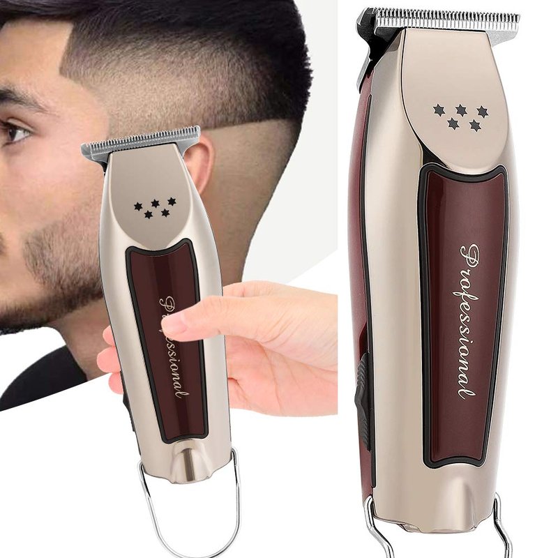 Professional Electric Hair Clipper Rechargeable Adjustable Hair Cutting Machine(US Plug 100-240V)