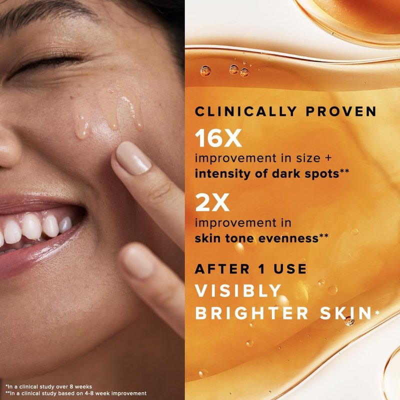 Farmacy 10% Vitamin C Serum for Face - Brightening Vitamin C Face Serum to Firm + Smooth Skin Texture - L Ascorbic Acid + Tangerine Peel Infused Skin Care to Hydrate and Even Skin Tone (30ml)