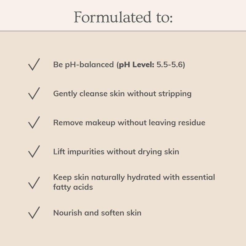 annmarie Skin Care Aloe Herb Facial Cleanser - Gentle, pH-Balanced Cleanser with Aloe Vera, Coconut Oil & Calendula, Suitable for All Skin Types (50mL, 1.7 fl oz)