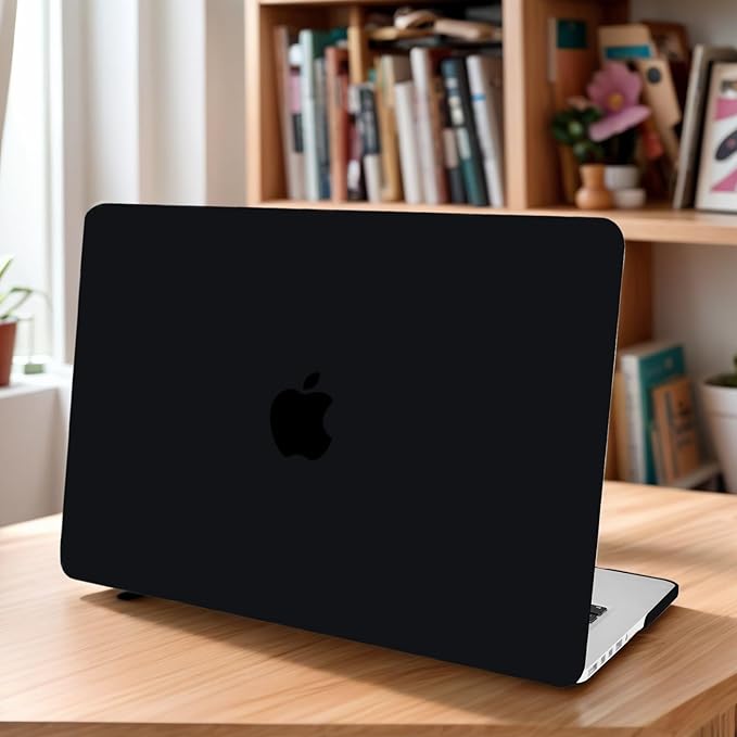 KECC Ultra Thin Case for MacBook Pro 16 inch M5 2026 2025-2021 Release M4 M3 M2 M1 Pro/Max Chip, Lightweight Plastic Hard Shell for MacBook Pro 16.2” + Keyboard Cover + Sleeve, Matte Black
