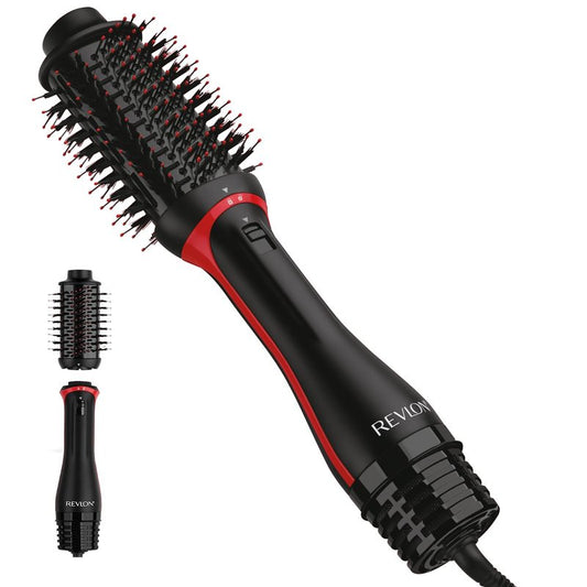 REVLON One-Step Volumizer Plus Hair Dryer and Styler | More Volume, Less Damage, and More Styling Control for Easy and Fast Salon-Style Blowouts, Plus Travel Friendly (Black)
