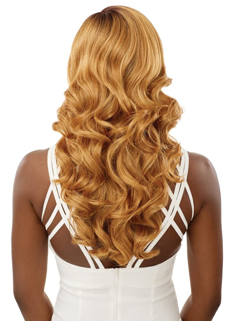 Outre Lace Front Wig - ABRIYANA (JET BLACK 1)