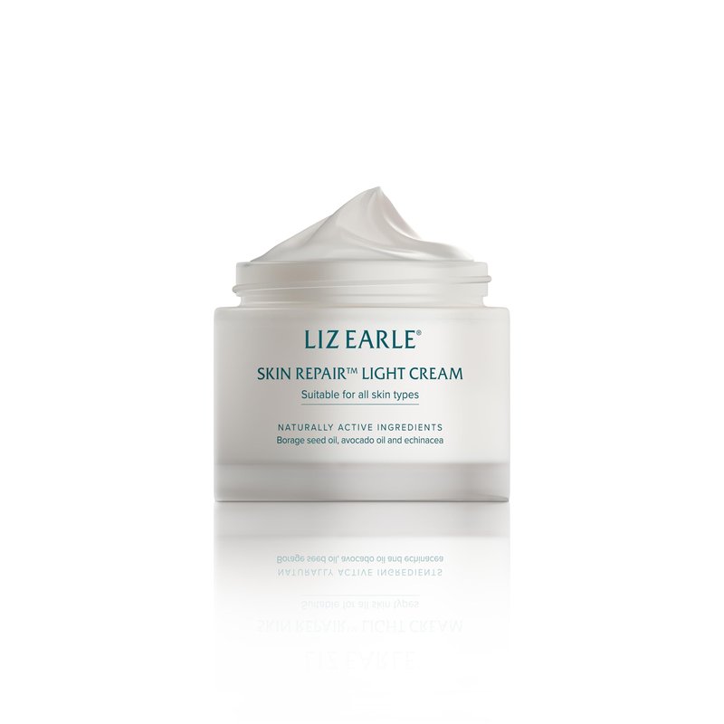 Liz Earle Skin Repair Light Face Cream - Hydration-Boosting Face Moisturizer with a Silky, Lightweight Texture - Balances & Hydrates Skin for a Healthy, Radiant Glow (50 ml)