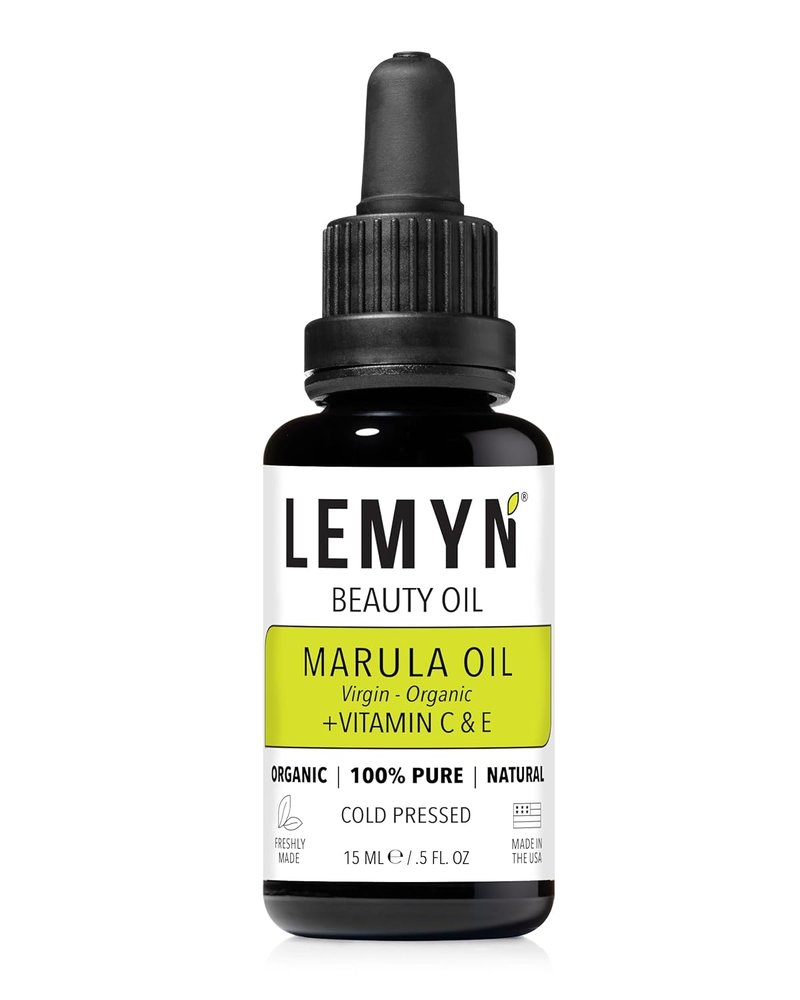 Virgin Marula Face Oil - Hydrating & Radiance Boosting | Supercharged with Vitamin C & E | Organic, Vegan, Cruelty-Free
