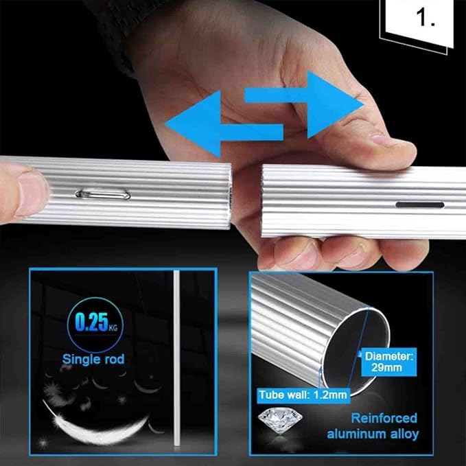Photovoltaic Panel Cleaning Window Clean 5-12M Water Fed Telescopic Brush Extendable Cleaner Conservatory Roof Cleaning Tools 12M Rod 30Cm Brush Head,12M,50Cm Brush Head,12m,50cm Brush Head