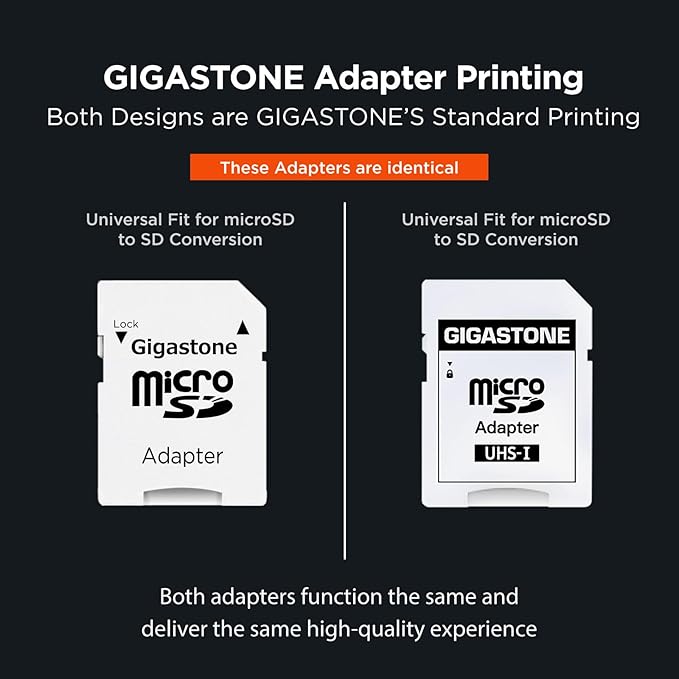 【5-Years Data Recovery】 GIGASTONE 128GB Micro SD Card with USB 3.2 Type C Card Reader, 4K Camera Pro MAX, Speed Up to 120MB/s Compatible with Gopro, DJI, Dash Cam, MicroSDXC UHS-I A2 V30 U3