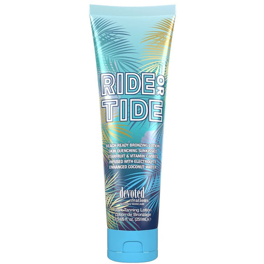 Devoted Creations Ride or Tide - Beach Ready Bronzing Lotion with Enhanced Coconut Water
