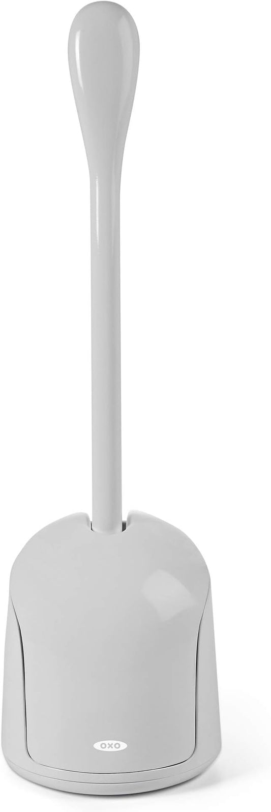 OXO Good Grips Compact Toilet Brush & Canister - Gray (Pack of 6)