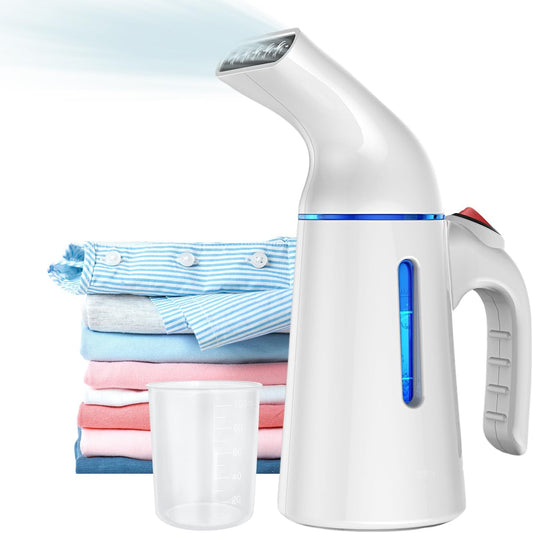 Skiennix Portable Clothes Steamer - 700W Fast Heat-Up in 40 Seconds | 120ML Water Tank, 25g/min Steam Output