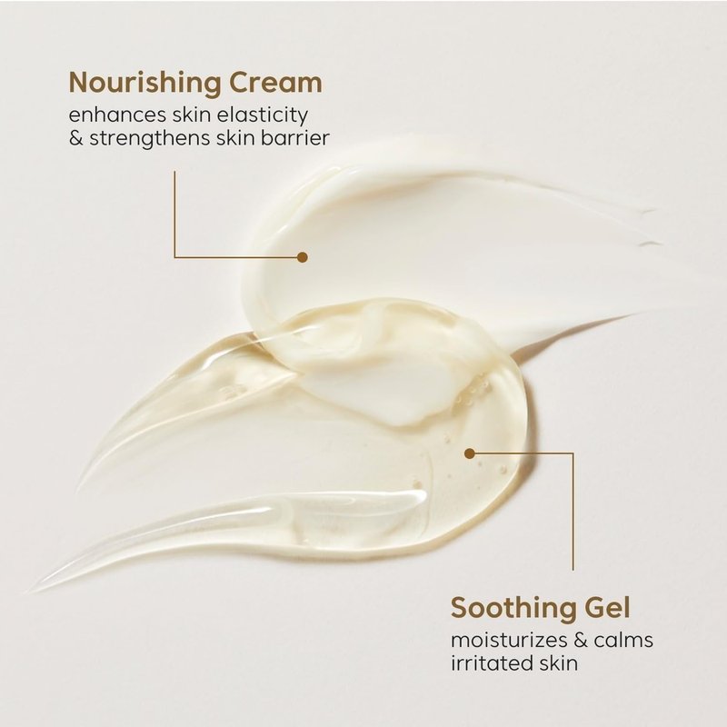 THANKYOU FARMER Rice Pure Gel and Cream, Nourishing Exclusive Korean Rice Extract, Dermatologist Tested, Ceramide, Korean Moisturizer for Dry Skin, Fragrance-Free, 2.81 fl.oz