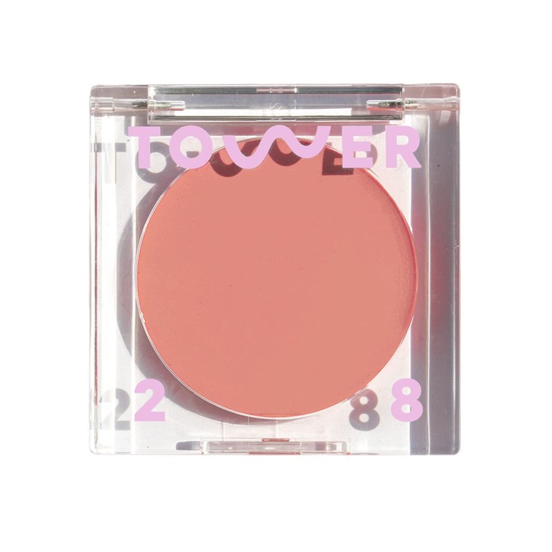 Tower 28 BeachPlease Cream Blush + Tinted Lip Balm - Multi-Use Lip Tint + Dewy Blush for Cheeks With Aloe Vera + Green Tea - Vegan, Non-Comedogenic Makeup for Sensitive Skin - Magic Hour (0.16 oz)