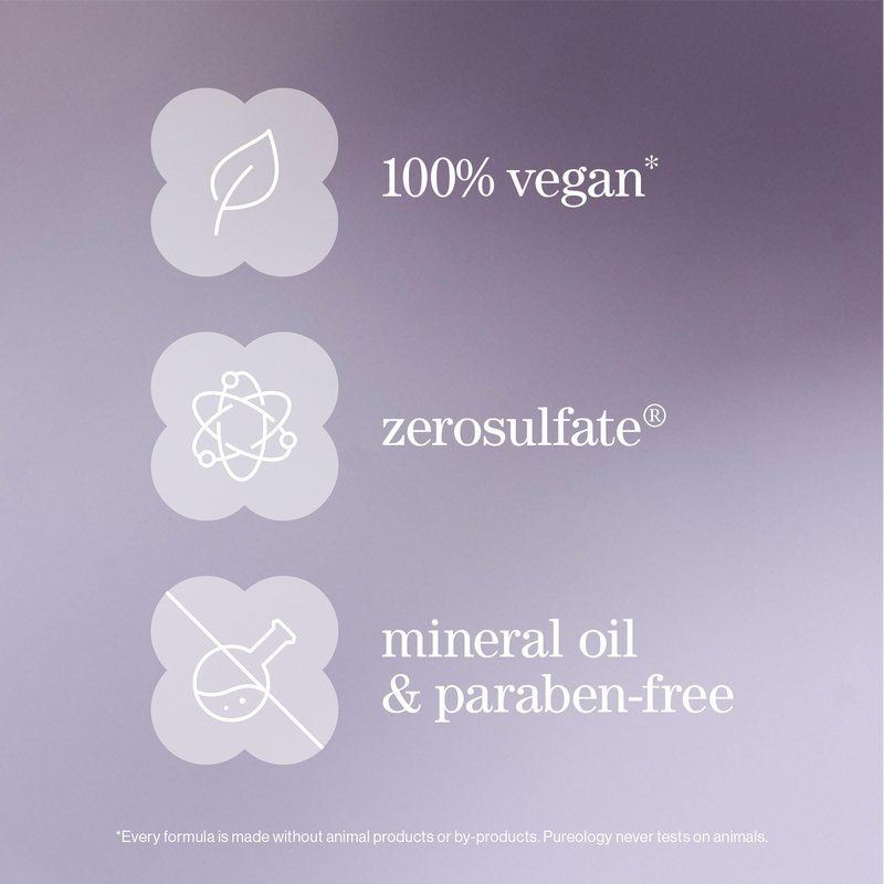 Pureology Hydrate Sheer Shampoo - Lightweight, Moisturizing Shampoo For Fine, Dry, Color Treated Hair, Sulfate-Free & Vegan, 33.8 Fl Oz