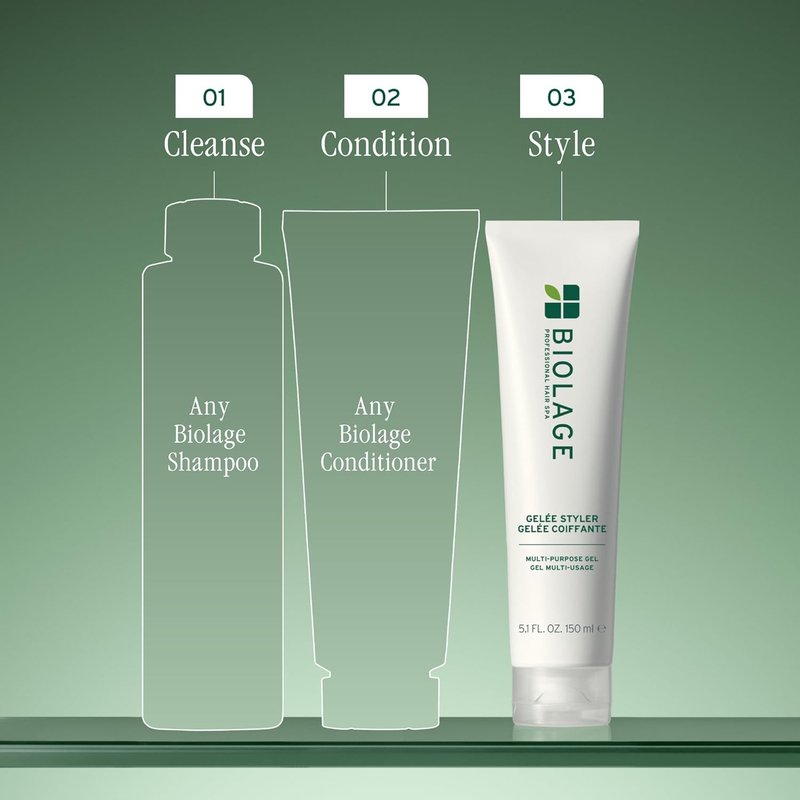 Biolage Styling Gelée - Medium Hold Hair Gel for All Types | Adds Shine & Controls Frizz