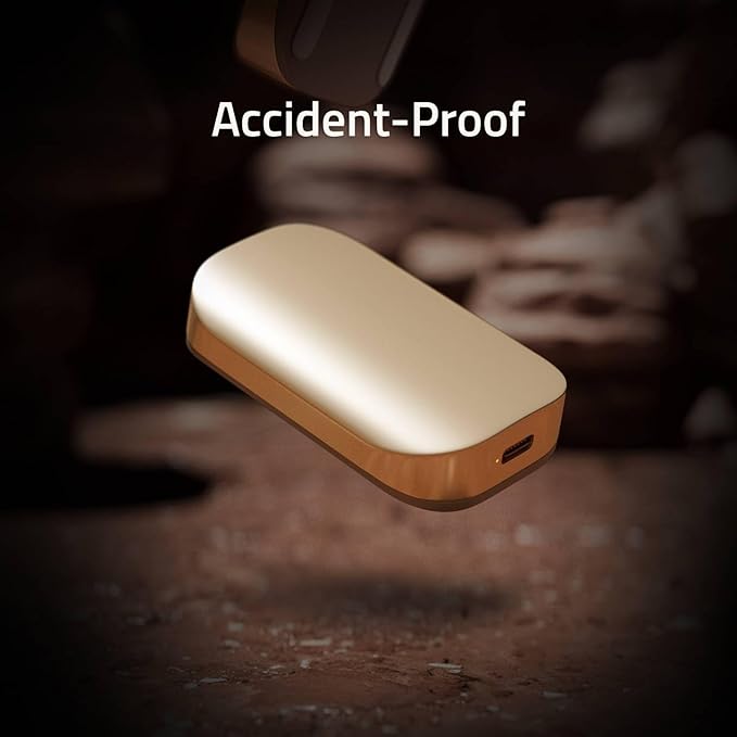 SK Hynix Beetle X31 1TB Portable SSD with DRAM, up to 1050MB/s, USB 3.2 Gen2, External Hard Drive Compatible with PC, Mac, Laptop, PS5 (Champagne Gold)