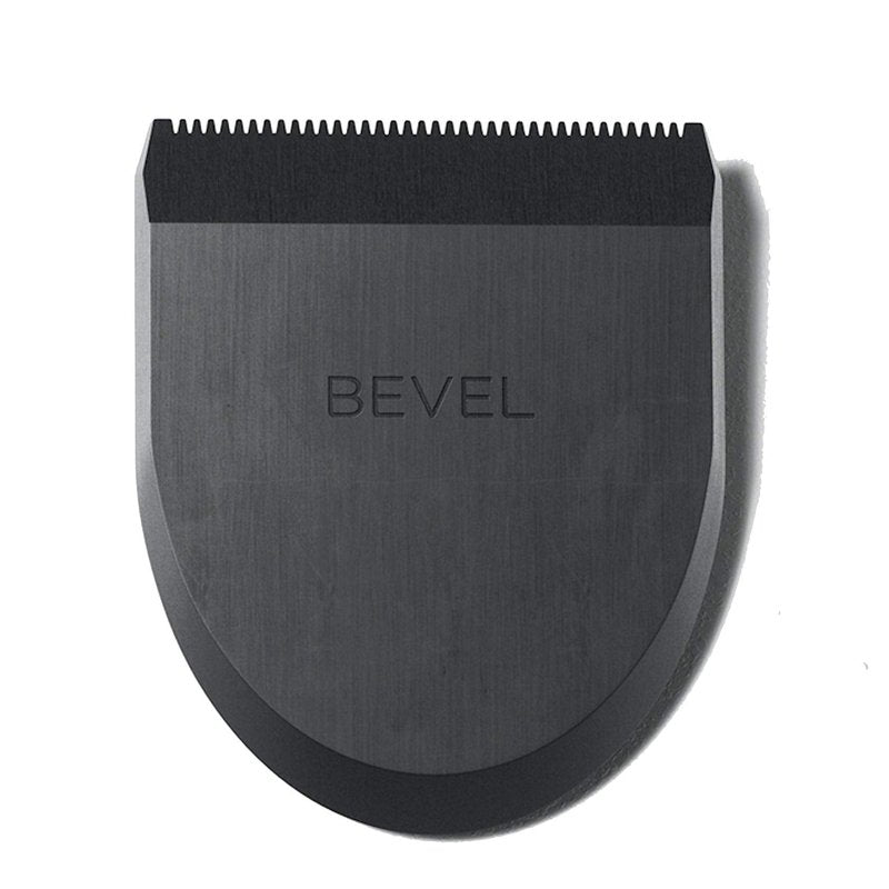 Bevel Square Trimmer Blade Attachment - Compatible with Bevel Trimmer Only, Face, Neck and Body Hair Trimmer Head - Black, 1 Count