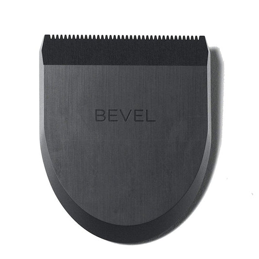 Bevel Square Trimmer Blade Attachment - Compatible with Bevel Trimmer Only, Face, Neck and Body Hair Trimmer Head - Black, 1 Count